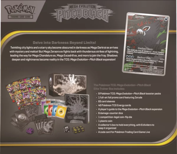[PRECO] Pokémon Nuit Noire ETB Coffret Dresseur d'Elite [FR] [me05]