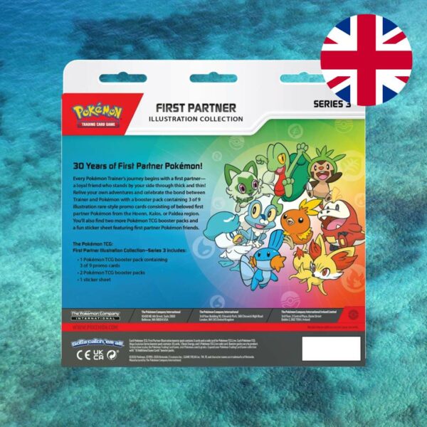 [PREORDER] Pokémon First Partner Illustration Collection Series #3 OVP / Sealed [EN]