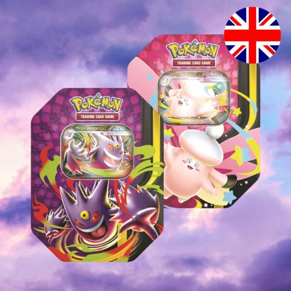 [PREORDER] Pokémon Duo de Tin Méga Clair de Lune OVP / Sealed [EN]