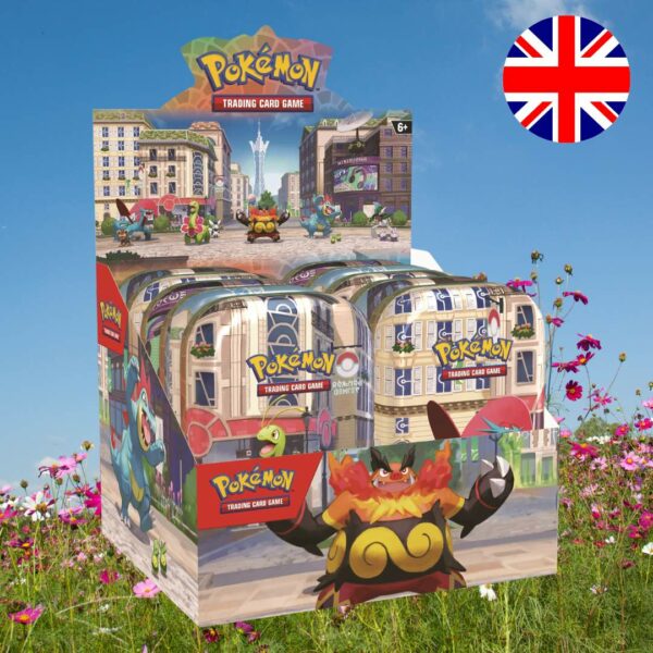 [PREORDER] Pokémon Lumiose City mini Tin Display OVP / Sealed [EN]