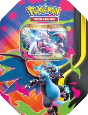 Pokémon Spring ex Tin Mega Charizard X EN