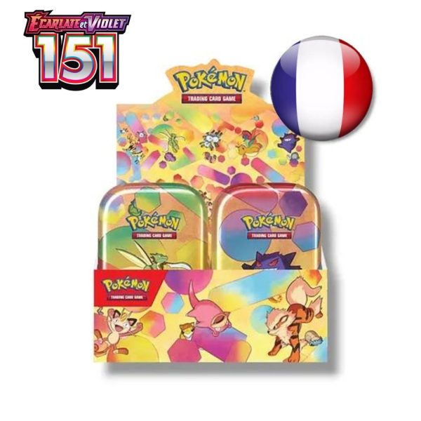 Pokemon 151 display mini tin scellée [FR] [sv03.5]