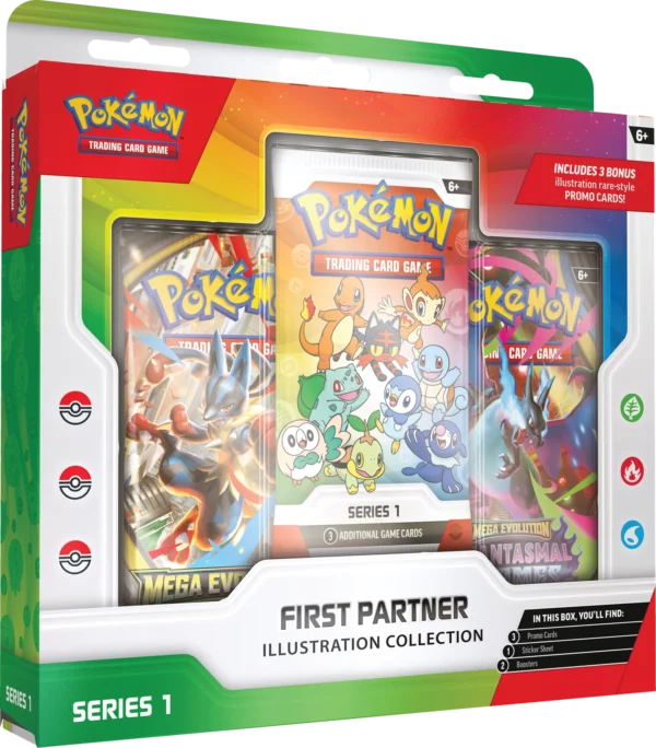 Pokemon First Partner Illustration Collection #1 EN