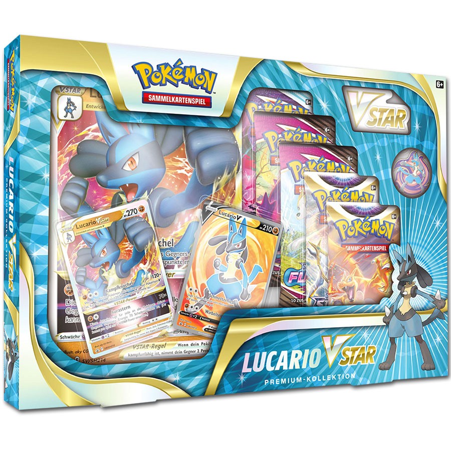 Pokemon Coffret V-Star avec Pin's Lucario FR